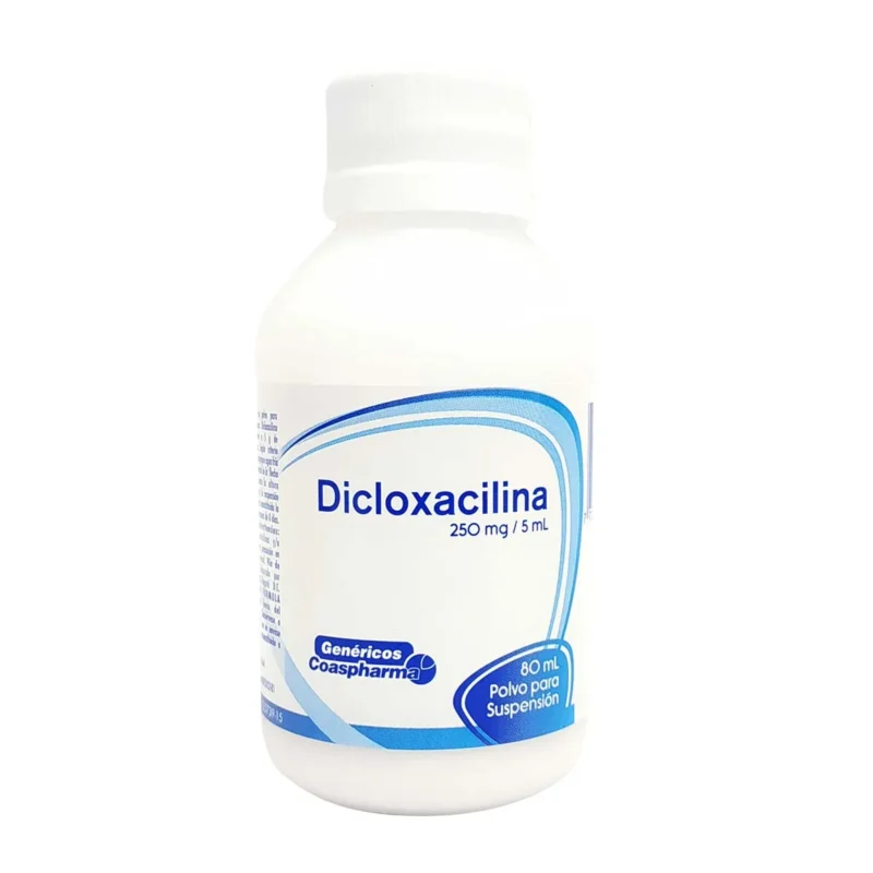 DICLOXACILINA 250 MG SUSPENSION FRASCO X 80 ML (PENTACOOP)