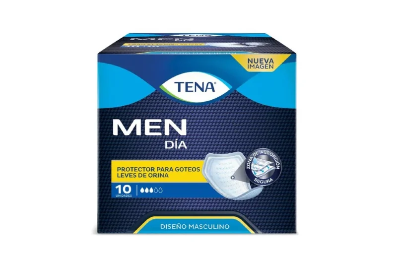 TENA FOR MEN DIA CAJA X 10 UNIDADES (FAMILIA)