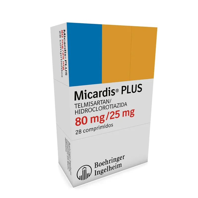 MICARDIS PLUS 80 MG/25 MG (BOEHRINGER) X 28 TABLETAS
