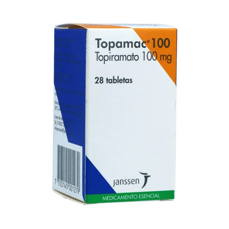 TOPAMAC 100 MG FRASCO X 28 TABLETAS (JANSSEN)