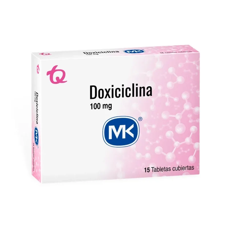 DOXICICLINA 100 MG CAJA X 15 TABLETAS (MK)