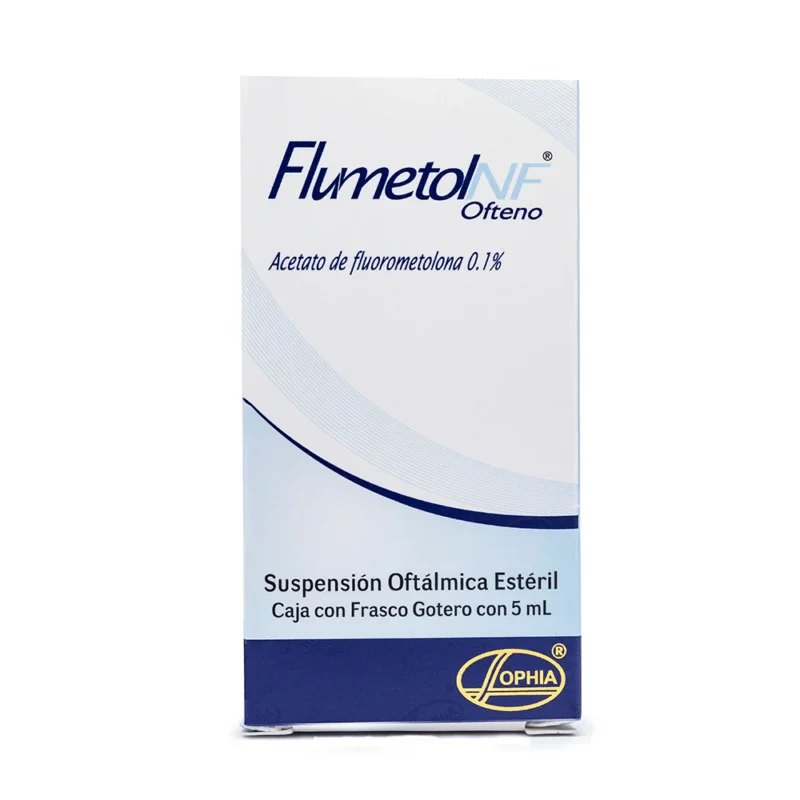 FLUMETOL NF SUSPENSION OFTALMICA FRASCO X 5 ML (SOPHIA)