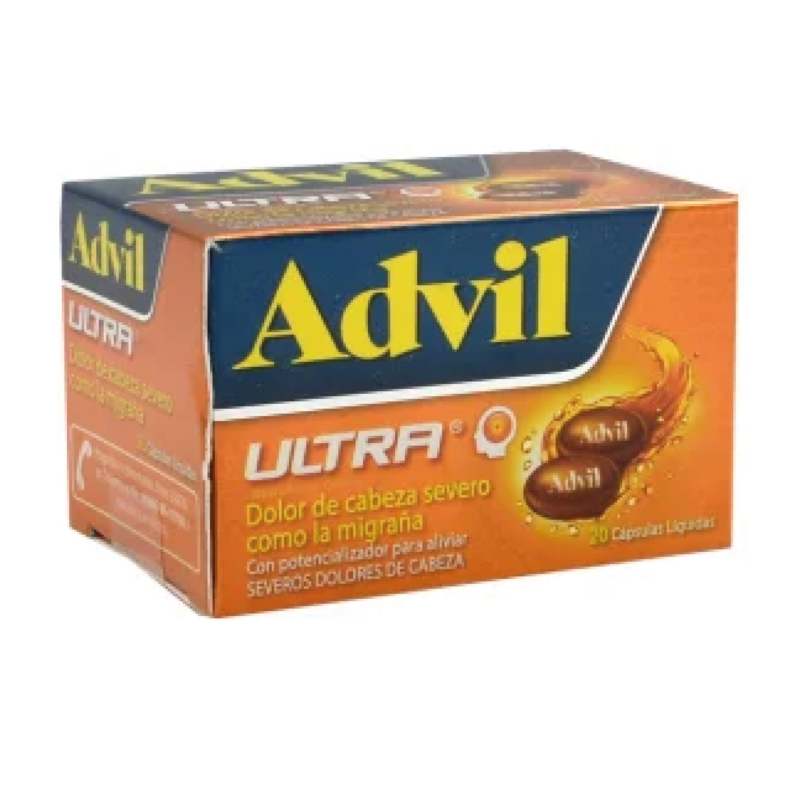 ADVIL ULTRA FRASCO X 20 CAPSULAS (HALEON)