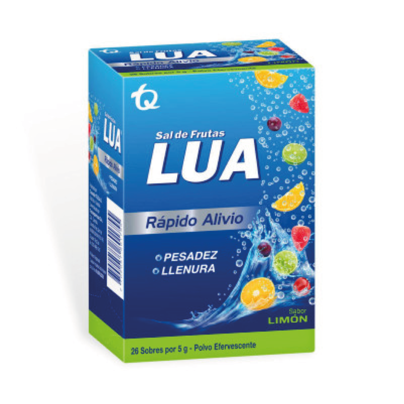SAL DE FRUTAS LUA LIMON CAJA X 26 SOBRES (TECNOQUIMICAS)
