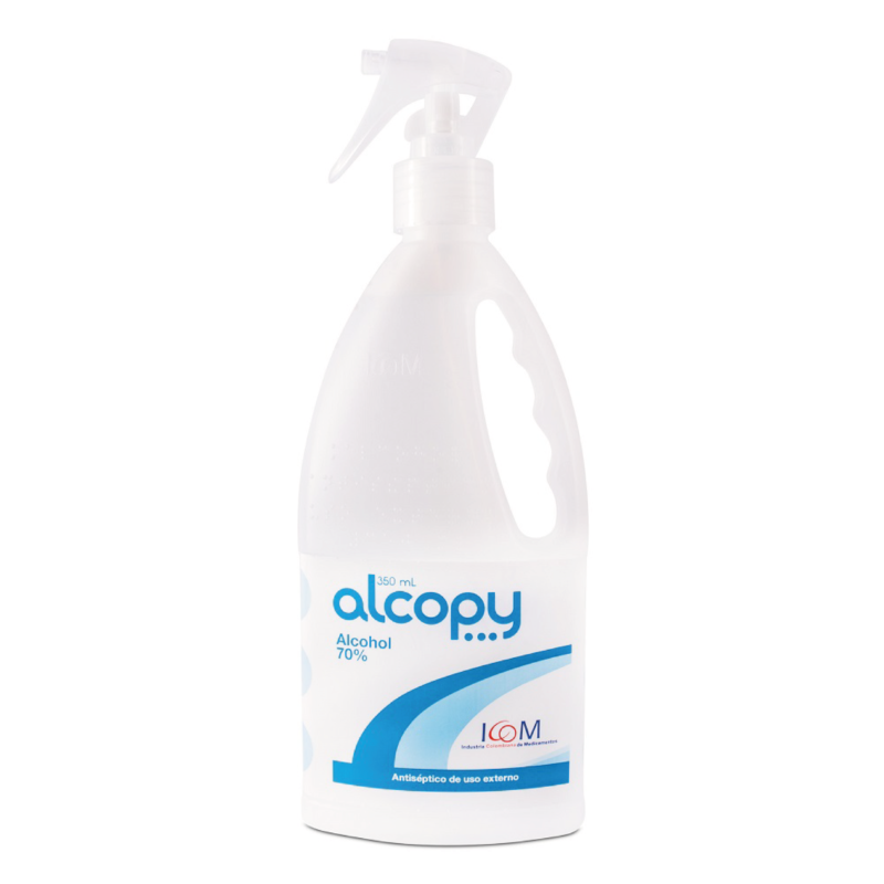 ALCOHOL ALCOPY SPRAY FRASCO X 350 ML (ICOM )