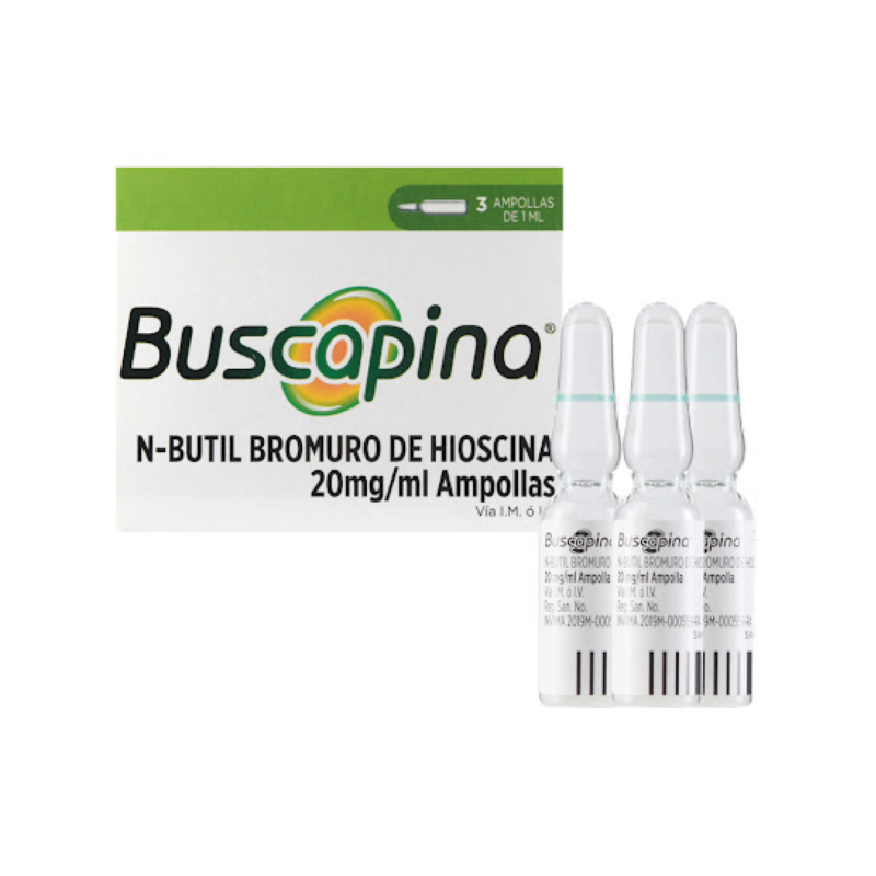 BUSCAPINA SIMPLE CAJA X 3 AMPOLLAS (OPELLA)