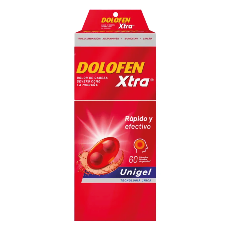 DOLOFEN XTRA CAJA X60 CAPSULAS (PROCAPS)