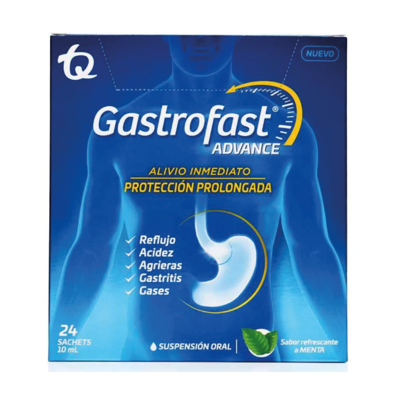 GASTROFAST ADVANCE CAJA X 24 SACHETS (TECNOQUIMICAS)