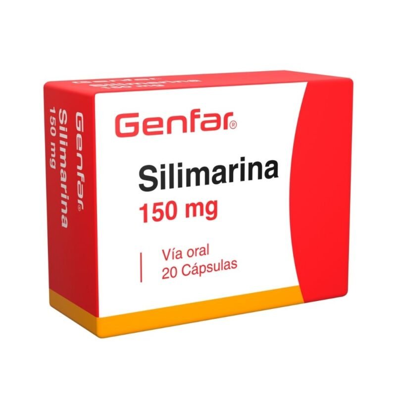 SILIMARINA 150 MG CAJA  X 20 CAPSULAS (GENFAR)