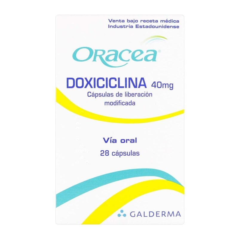 ORACEA 40 MG CAJA X 28 CAPSULAS (GALDERMA)