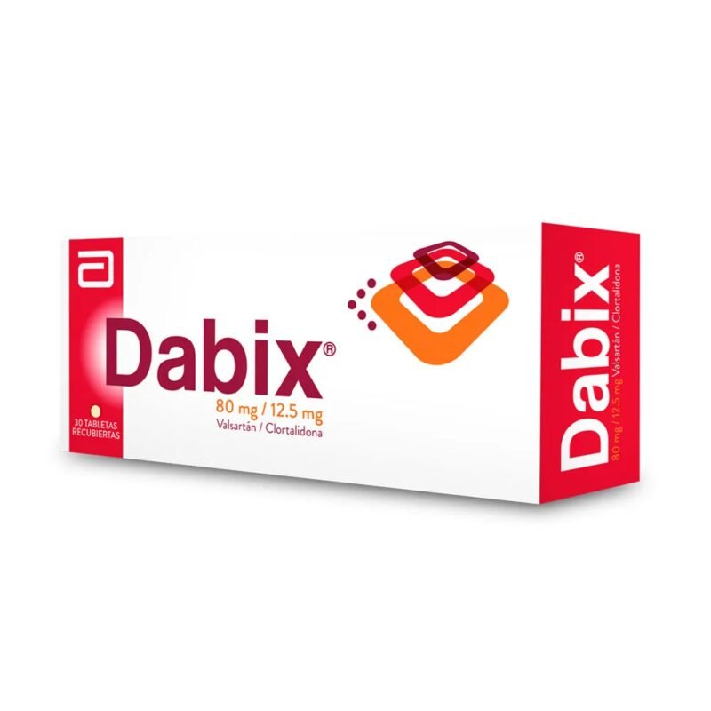 DABIX 80/12.5 MG CAJA X 30 TABLETAS (ABBOTT LAFRANCOL)