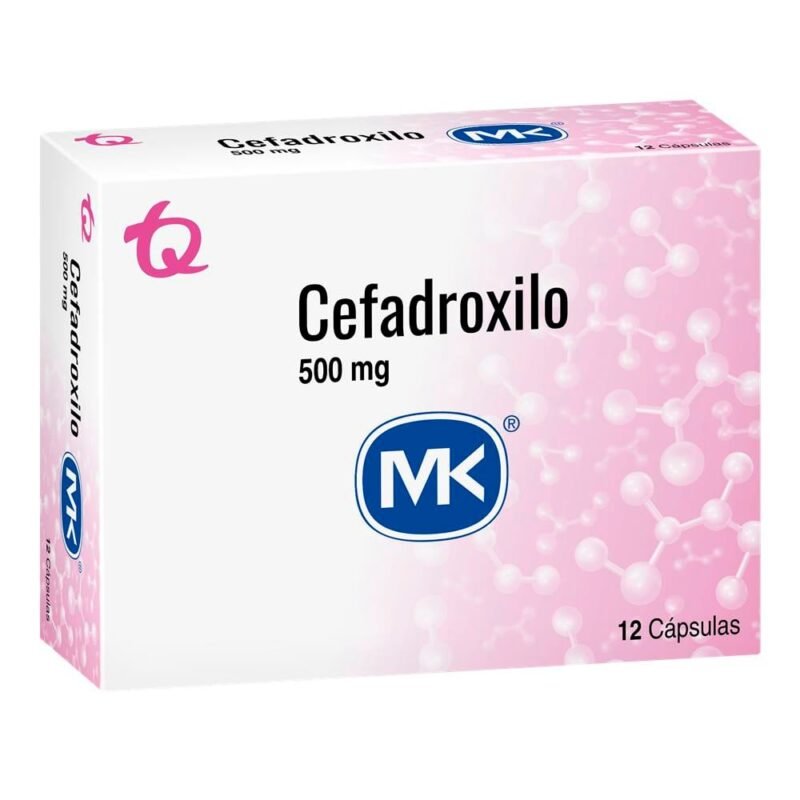 CEFADROXILO 500 MG CAJA  X 12 CAPSULAS (MK)