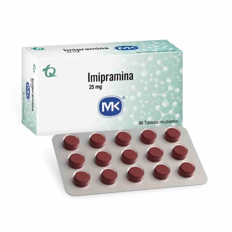 IMIPRAMINA 25 MG CAJA X 60 TABLETAS (MK)