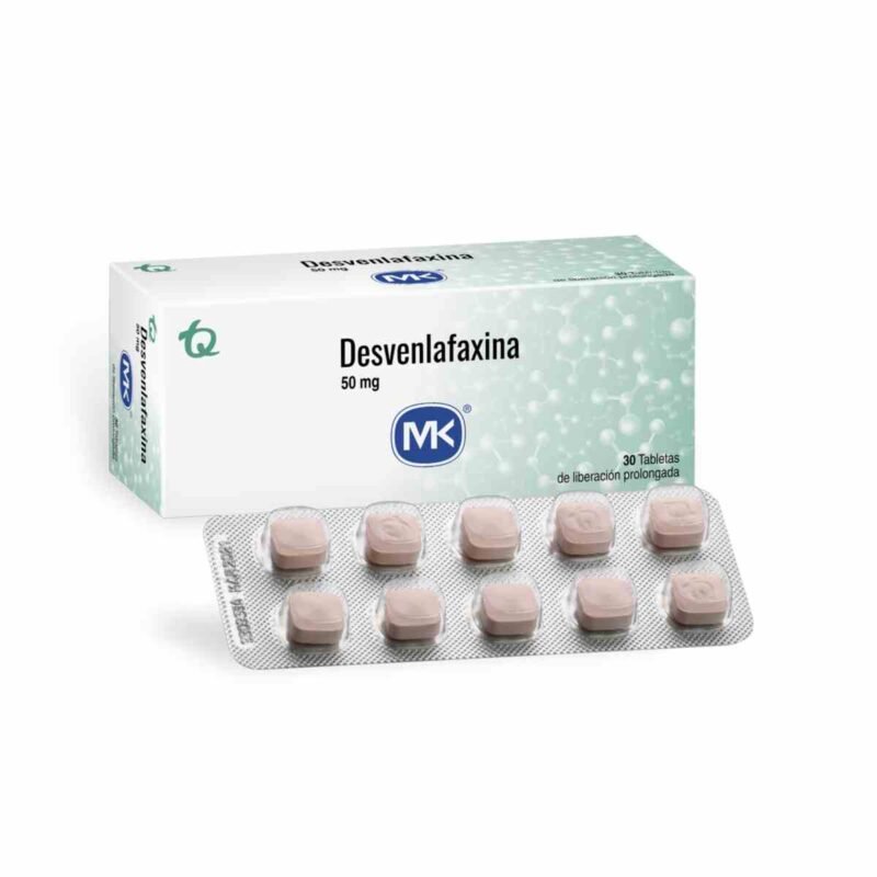DESVENLAFAXINA 50 MG CAJA  X 30 TABLETAS (MK)