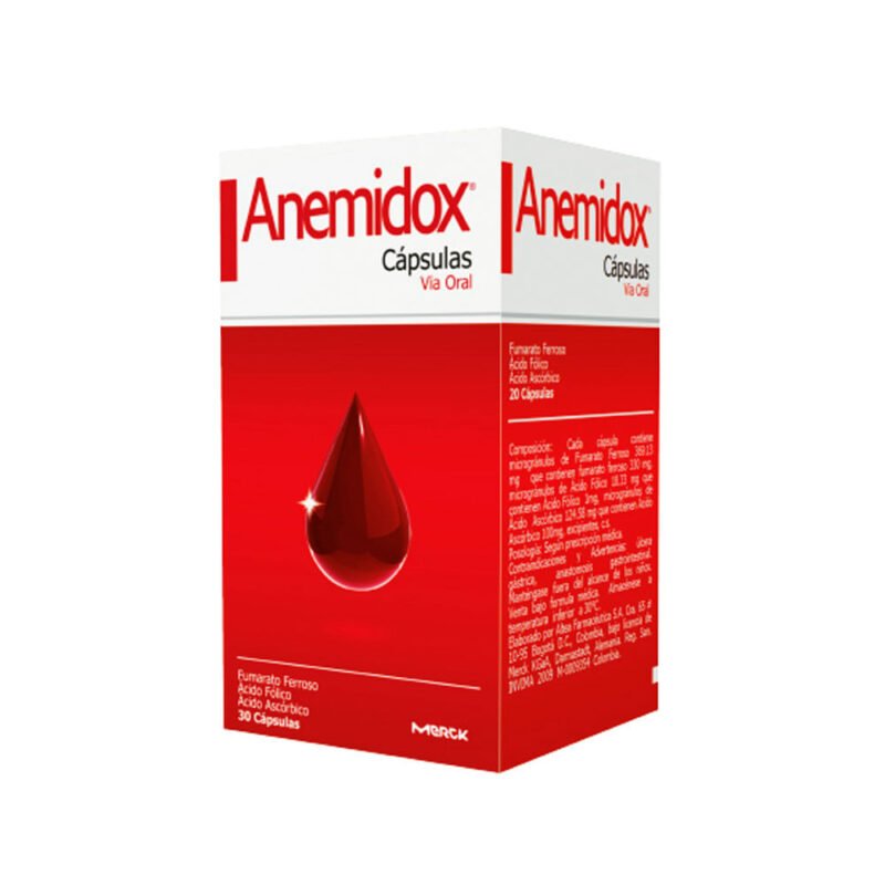 ANEMIDOX  FRASCO X 30 CAPSULAS (PROCTER)