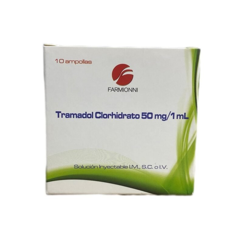 TRAMADOL 50 MG CAJA X 10 AMPOLLAS (FARMIONNI)