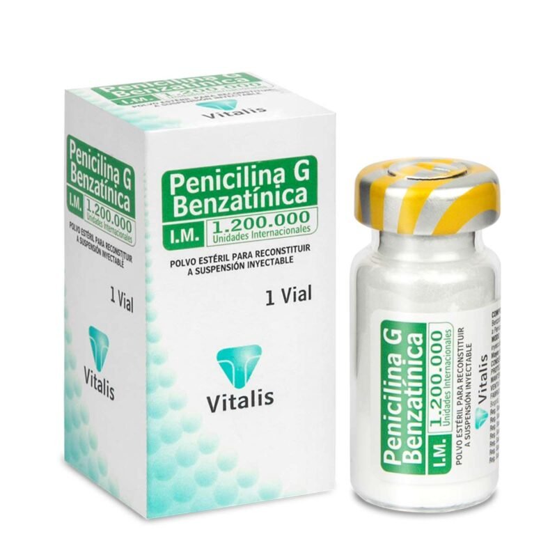 PENICILINA G BENZATINICA 1.200 U.I X 1 AMPOLLA (VITALIS  DELTA  FARMALOGICA )