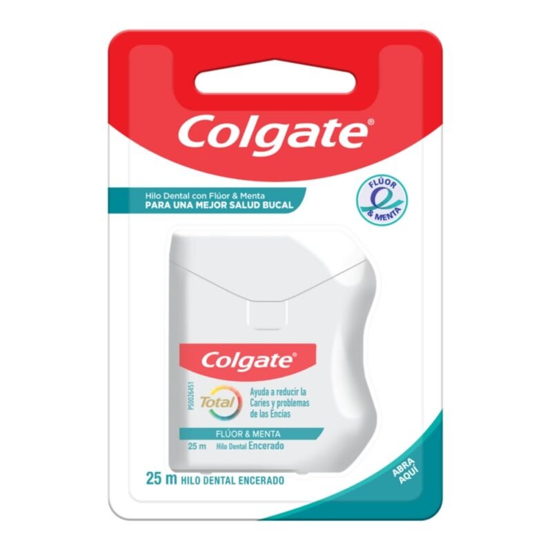 COLGATE TOTAL HILO DENTAL TOTAL 2 X 25 MTS