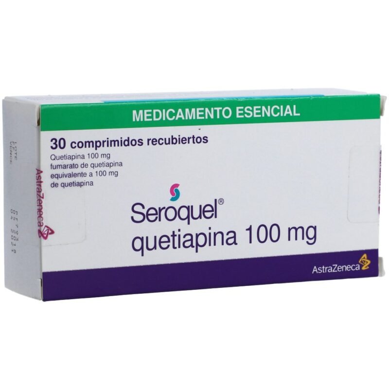SEROQUEL 100 MG CAJA X 30 TABLETAS (ASTRA ZENECA)