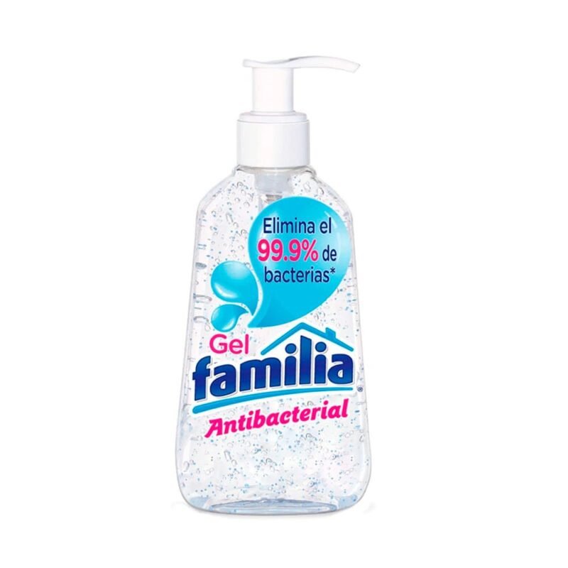 GEL ANTIBACTERIAL FRASCO X 55 ML  (FAMILIA)