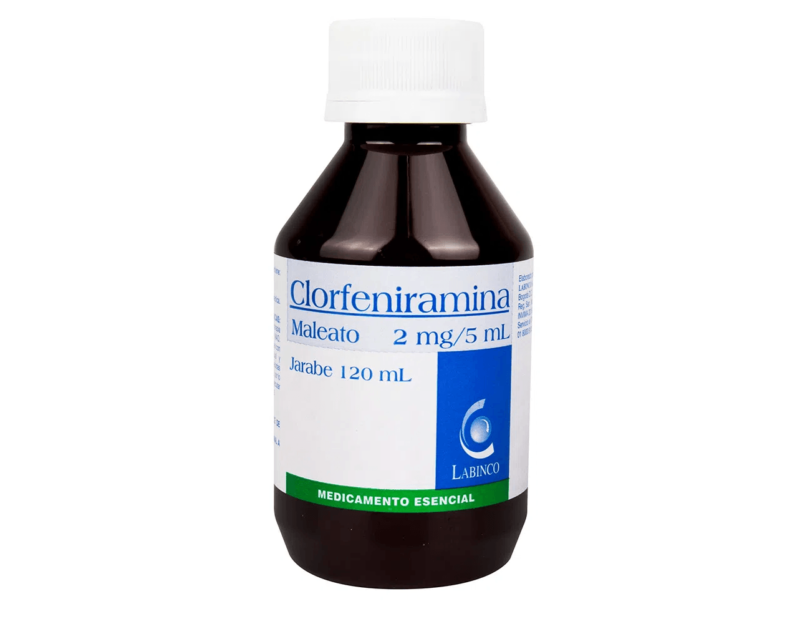 CLORFENIRAMINA JARABE FRASCO X 120 ML (LABINCO)