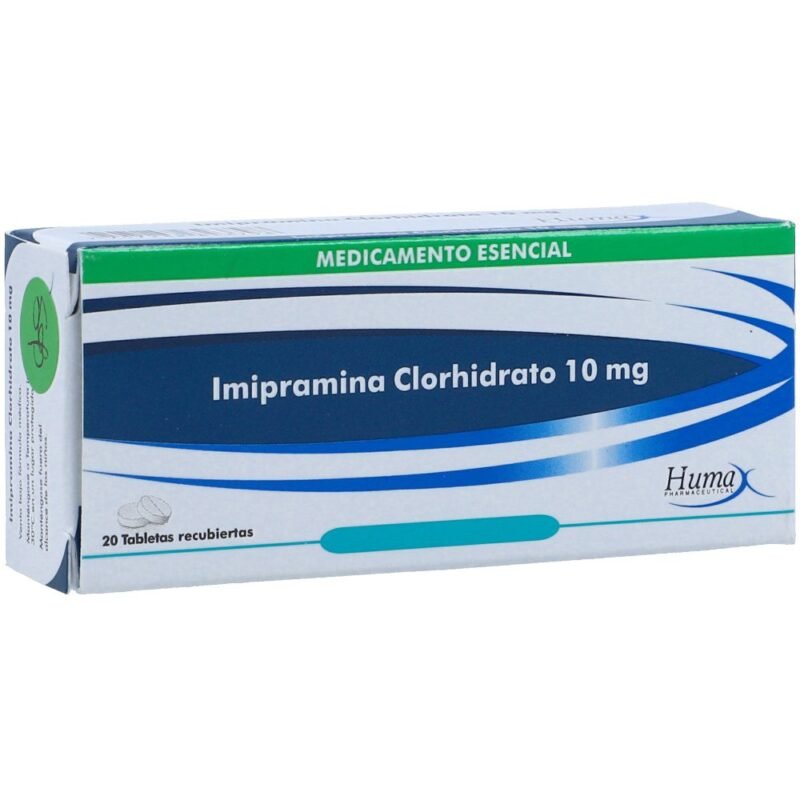 IMIPRAMINA 10 MG CAJA X 20 TABLETAS (HUMAX)
