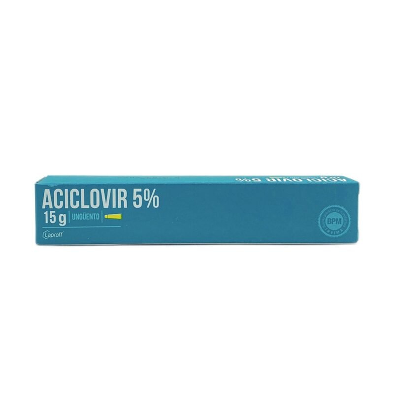 ACYCLOVIR 5 UNGUENTO TUBO X 15 GR (LAPROFF)