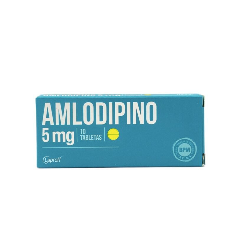 AMLODIPINO 5 MG CAJA X 300 TABLETAS (LAPROFF)