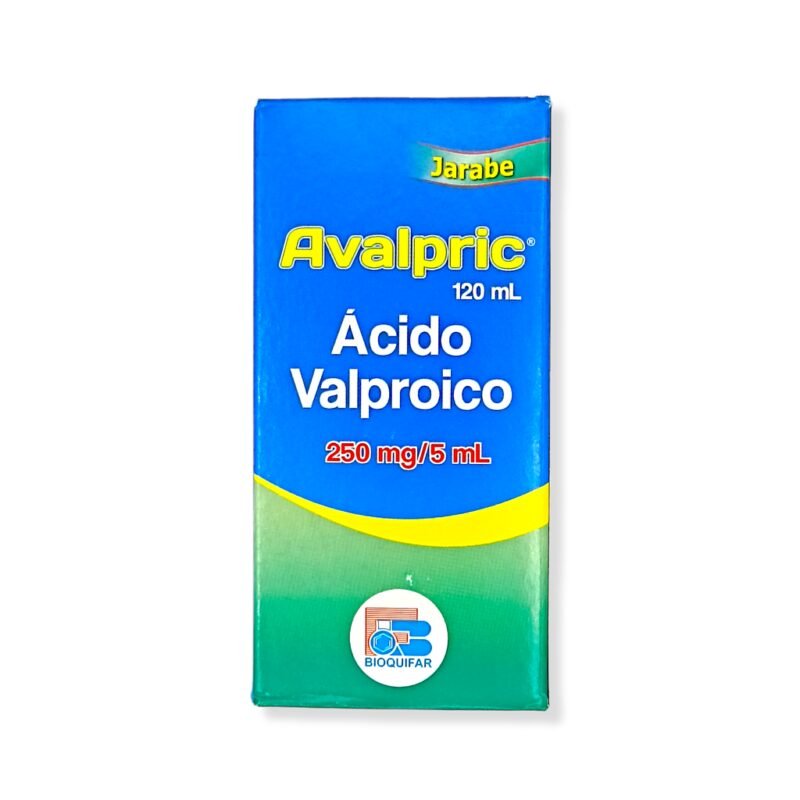 ACIDO VALPROICO AVALPRIC JARABE FRASCO X 120 ML (BIOQUIFAR)