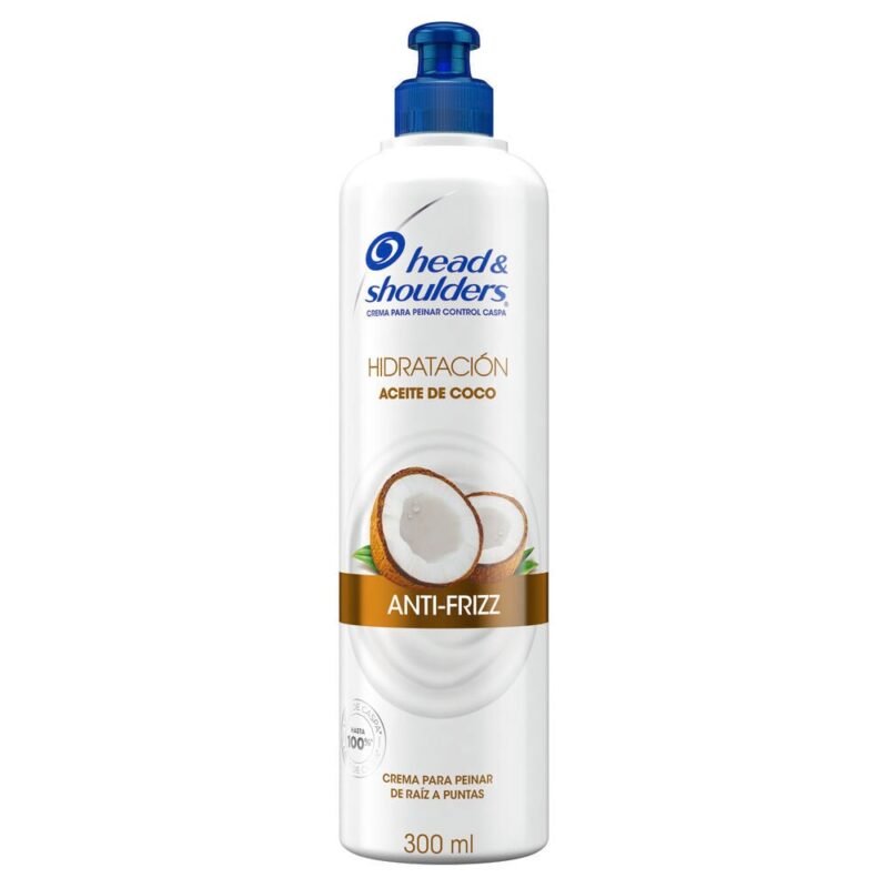 HEAD SHOULDERS HIDRATACION COCO CREMA PEINAR FRASCO X 300 ML (PROCTER)