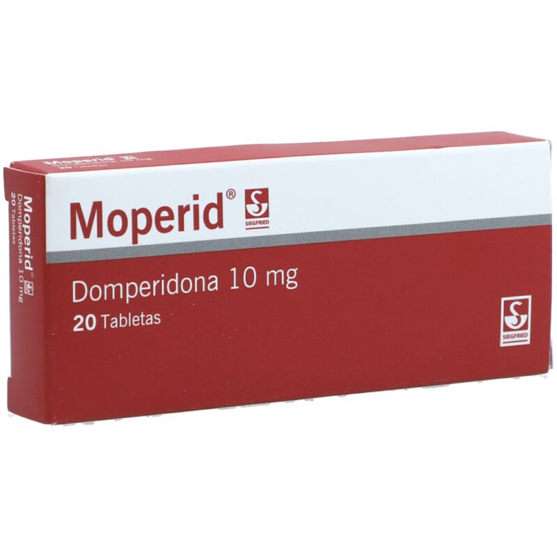 MOPERID 10 MG CAJA X 20 TABLETAS (SIEFRIE)