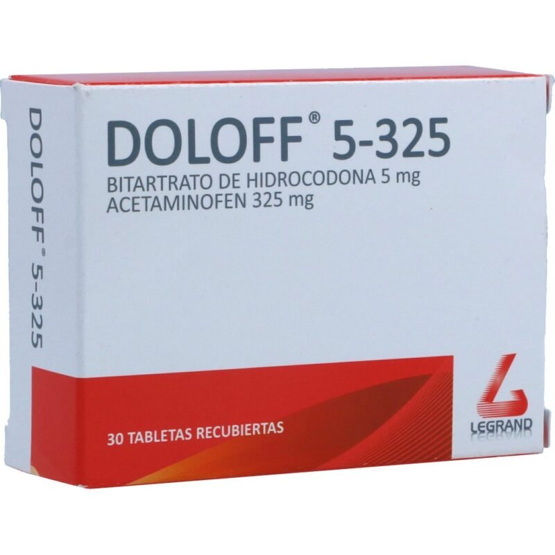 DOLOFF 5 325 MG CAJA X 10 TABLETAS (LEGRAND)
