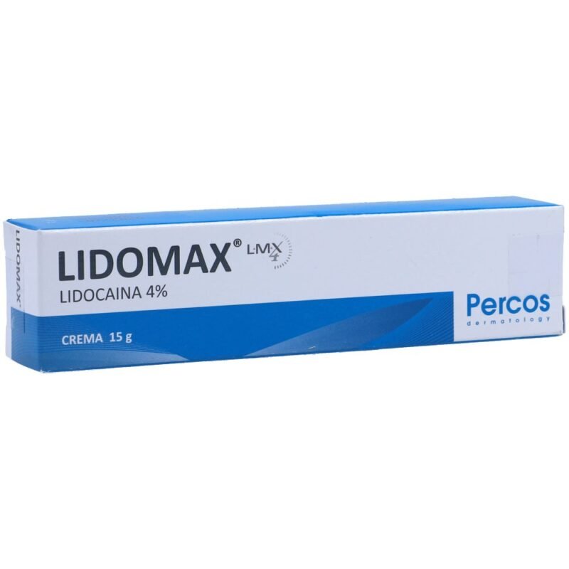 LIDOMAX 4% CREMA X 5 GR (PERCOS)