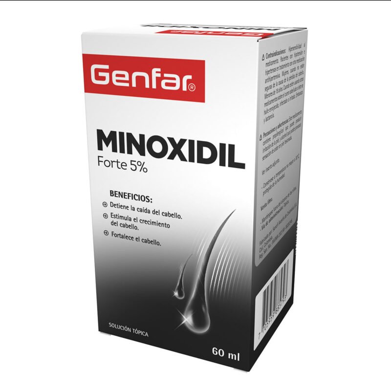 MINOXIDIL 5% LOCION FRASCO X 60 ML (GENFAR)