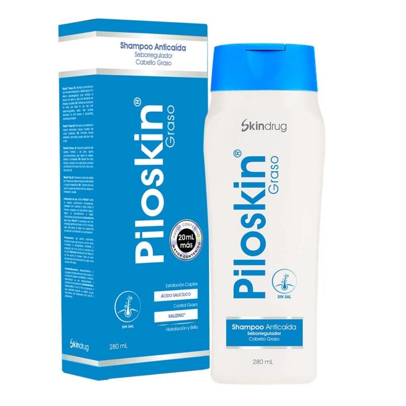 PILOSKIN ULTRA CHAMPU ANTICAIDA FRASCO X 280 ML (SKINDRUG)