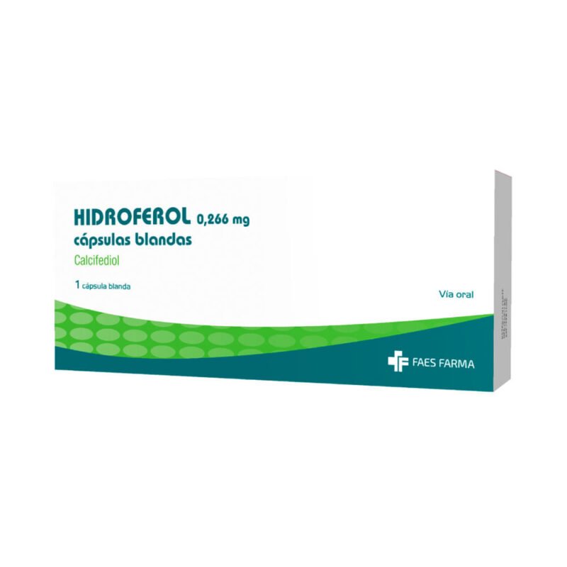 HIDROFEROL 0.266 MG CAJA X 1 CAPSULA BLANDA (FAES FARMA)