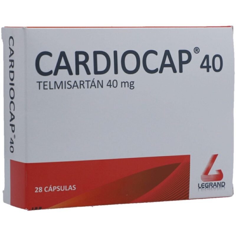 CARDIOCAP 40 MG CAJA X 28 CAPSULAS (LEGRAND)