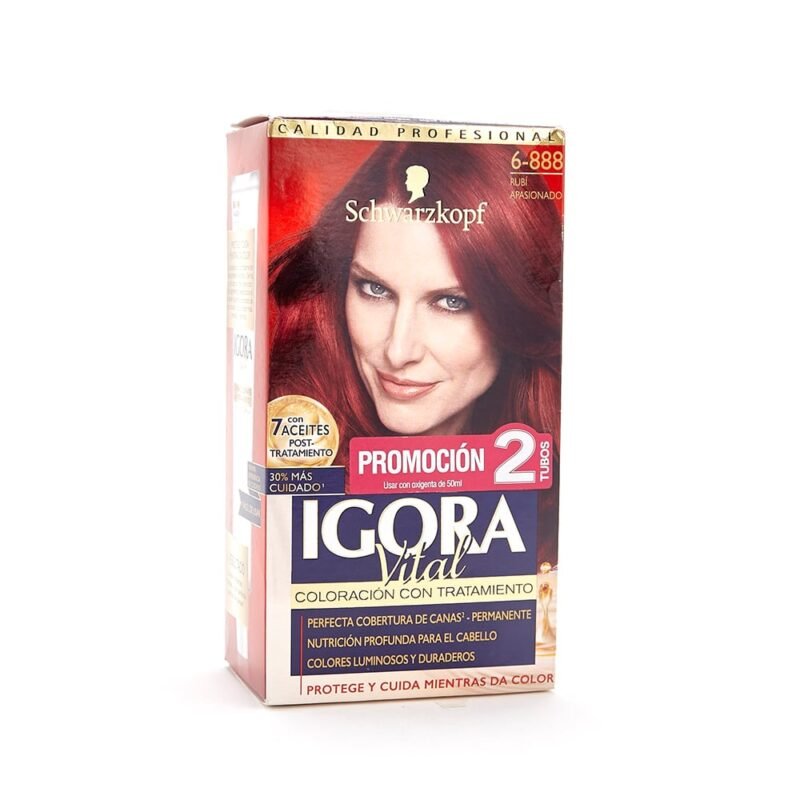 IGORA 6 888 RUBI APASIONADO TUBO  (HENKEL)