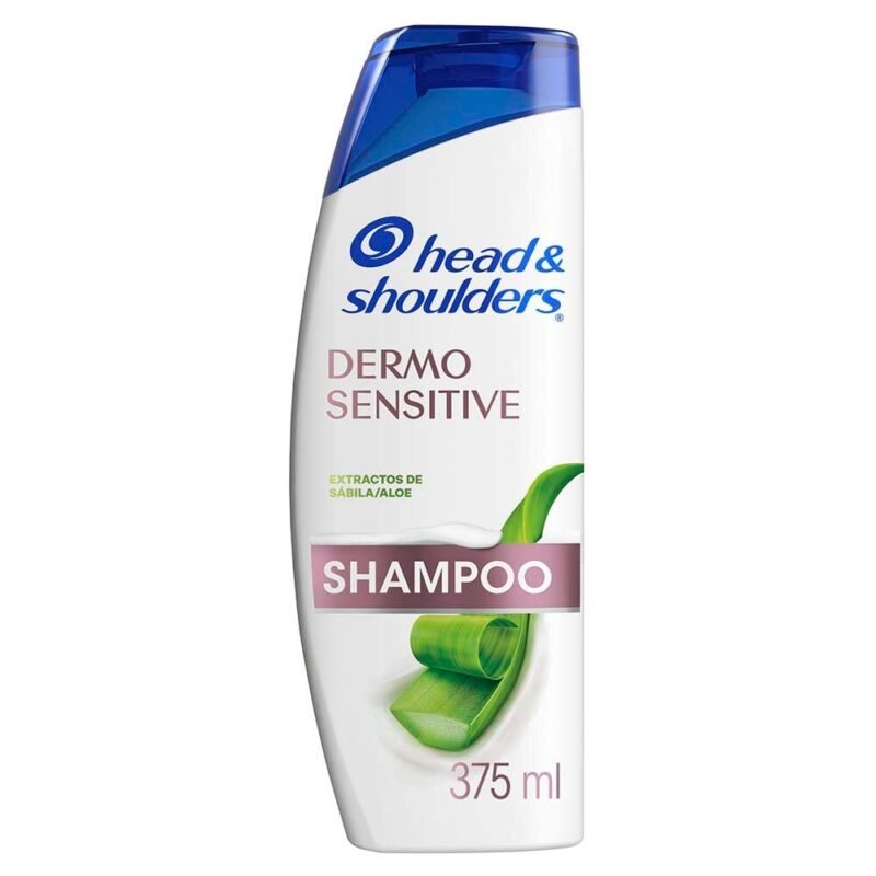 HEAD SHOULDERS DERMO SENSITIVE SHAMPOO FRASCO X 375 ML (PROCTER)