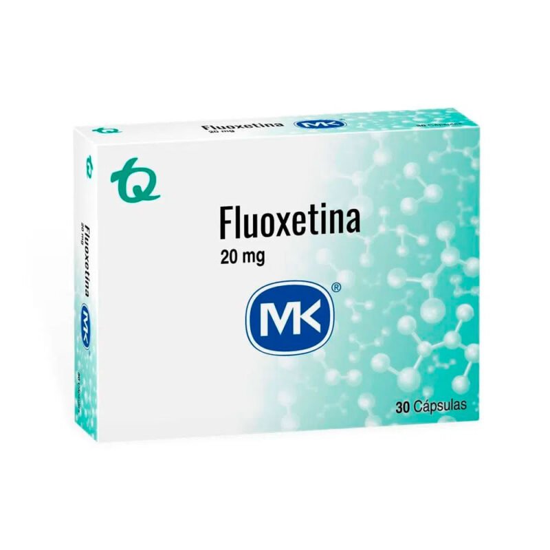 FLUOXETINA 20 MG CAJA X 30 CAPSULAS (MK)