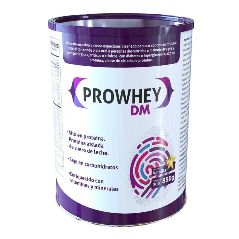 PROWHEY DM VAINILLA LATA X 850 GRAMOS (BOYDORR)