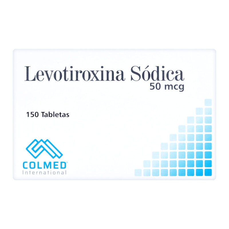 LEVOTIROXINA 50 MCG CAJA 150 TABLETAS (COLMED)