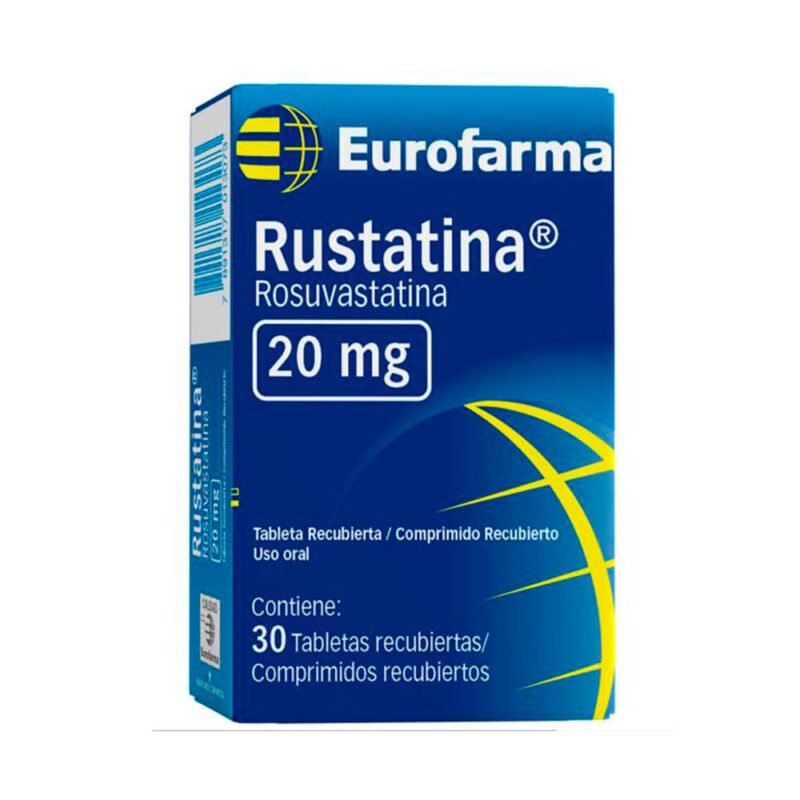 RUSTATINA 20 MG CAJA X 30 TABLETAS (EUROFARMA)
