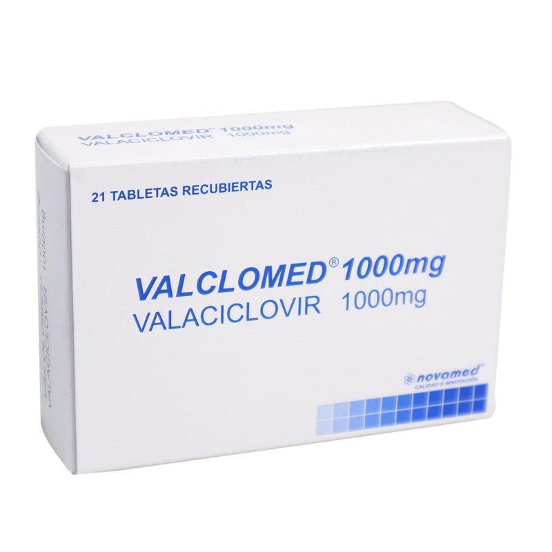 VALCLOMED 1000 MG CAJA X 21 TABLETAS (NOVAMED)