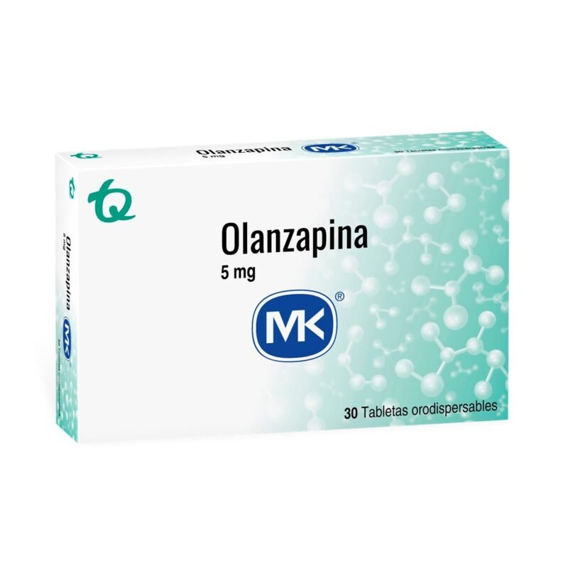 OLANZAPINA 5 MG CAJA X 30 TABLETAS (MK)