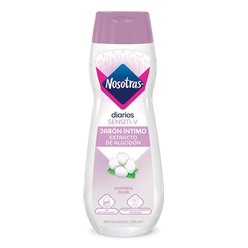 JABON INTIMO NOSOTRAS SENSITI-V FRASCO X 130 ML (FAMILIA)