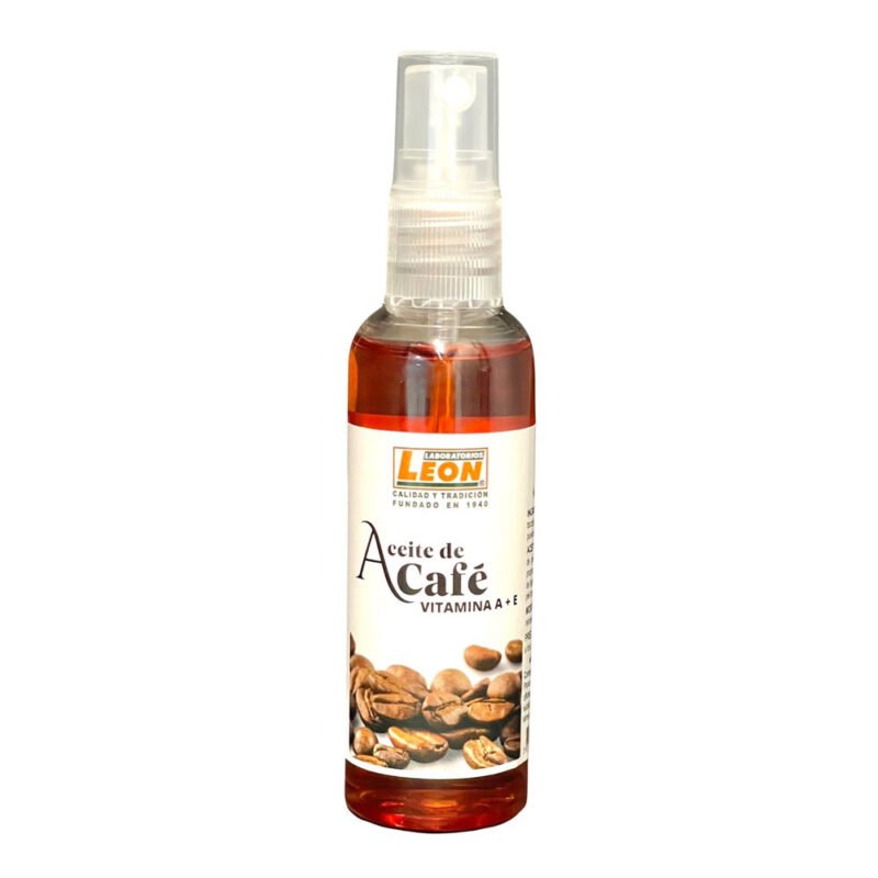 ACEITE CAFE  SPRAY FRASCO X 60 ML  (LEON)