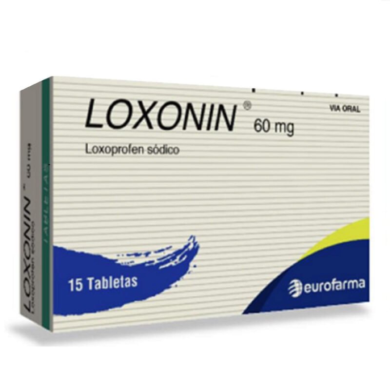 LOXONIN 60 MG CAJA X 15 TABLETAS (EUROFARMA)