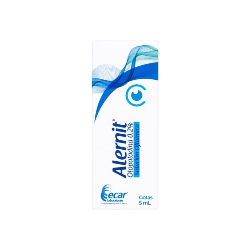 ALERNIT OLOPATADINA 0.2% SOLUCION OFTALMICA FRASCO X  5 ML (ECAR)