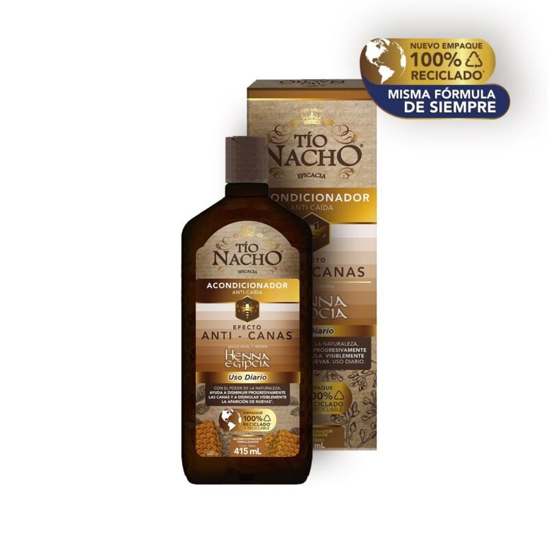 TIO NACHO ANTI CANAS ACONDICIONADOR FRASCO X 415 ML (GENOMMA LAB)